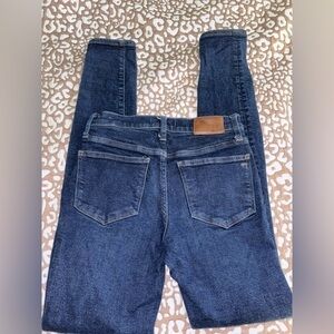 Madewell mid-rise skinny jeans